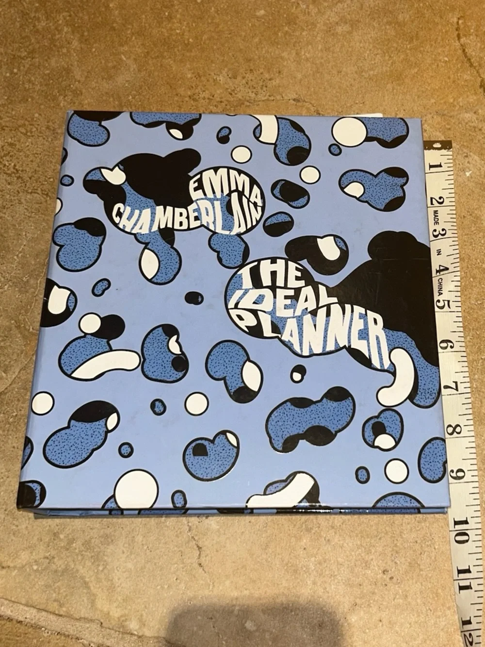 Emma Chamberlain The Ideal Planner - Blue Graphic Hard Cover